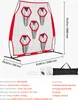 SucceBuy Fußballtrainer Wurfnetz Übungsnetz (208 x 91 x 189 Produktbild-Vorschau 7