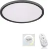 Just Light LED Deckenlampe "Flat" schwarz, 20 W, CCT Produktbild-Vorschau 4