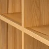 levandeo Hashtag Regal 75x75cm Wandregal Holz Kernbuche Produktbild-Vorschau 4
