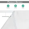 Francúzsky Blackout Door Curtain White, Privacy Screen Náhľad obrázku produktu 7