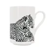 Cremefarbener Porzellan Becher 400ml Jaguar Design, Produktbild-Vorschau 1
