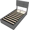 MODFU Polsterbett ohne Matratze 90x200 Jugendbett mit Produktbild-Vorschau 9