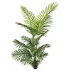 IvoQ Kunstpalme 150 cm – Tropische Kunstpflanze – Produktbild-Vorschau 3