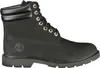 A black Timberland boot shown from the side. Voir les images du produit