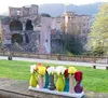 Jinfa Handgefertigte kleine Keramik Deko Blumenvasen Set Produktbild-Vorschau 4