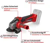 Akumulatorowa szlifierka kątowa Einhell TC-AG 18/115 Podgląd zdjęcia produktu 27