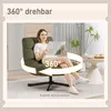 HOMCOM Sessel Drehbar Loungesessel mit Breiter Sitzfläche Produktbild-Vorschau 7