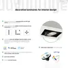 MIRORA LED Deckenleuchte 2-flammig GU10 Schwenkbar Schwarz Produktbild-Vorschau 6