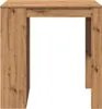 vidaXL Stolik barowy Artisan dąb 102x70x103,5 cm materiał Podgląd zdjęcia produktu 5