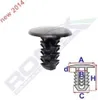 10x ROMIX C60665 Clip radseitig Produktbild-Vorschau 1
