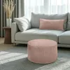Domarex Sitzpouf rund Ø45x25 cm,Pouf Hocker Wohnzimmer & Produktbild-Vorschau 4