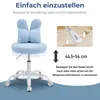 Kaninchenohren-Design Drehstuhl, Homeoffice Produktbild-Vorschau 5