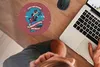 MuchoWow® Mauspad Mousepad Skateboard - Mann - Vintage - Produktbild-Vorschau 3