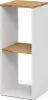 Scaffale Vicco Tomy Rovere bianco/dorato 30 x 74 cm con 2 Anteprima dell’immagine prodotto 1