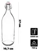 KADAX Bouteille en verre "Torano", Bouteille, Bouteille de Voir les images du produit 3