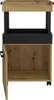 Barschrank Minibar Rollwagen Hausbar Schrank Küchenwagen Produktbild-Vorschau 3