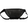 Echtleder Bauchtasche in Schwarz geschmeidiges Schafleder Produktbild-Vorschau 4