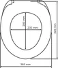 WENKO WC SITZ Häuschen Toiletten Deckel Klo Brillen Produktbild-Vorschau 8