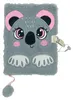 Tagebuch mit Schloss Kinder Mädchen Koala Notizbuch liniert Produktbild-Vorschau 1