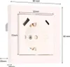 Prise USB avec contact de protection 2 x port USB type A & Voir les images du produit 6