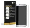 A product shot featuring a smartphone screen protector package and a smartphone. Produktbild-Vorschau