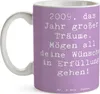 Mr. & Mrs. Panda Trinkbecher Spruch 2009 Geburtstag - Produktbild-Vorschau 3