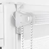 Close-up of a white roller blind mechanism and chain. Produktbild-Vorschau