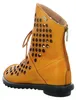 Laura Vita Damen Stiefelette aus Leder mit Lochmuster Produktbild-Vorschau 9