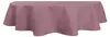 Tischdecke oval altrosa 135x180 cm Leinenoptik Lotuseffekt Produktbild-Vorschau 1