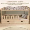 Crazy Pine Letto a Casetta con Cassetto 140x200 cm – Letto Anteprima dell’immagine prodotto 7