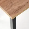Halmar Tisch schwarz braun Möbelplatte 68cm x 120cm x 77cm Produktbild-Vorschau 8