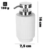 KADAX Zeepdispenser, 7,5 x 16 cm, vloeibare zeepdispenser Productafbeelding-voorbeeld 3