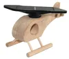 Holzhubschrauber mit Solarrotor Produktbild-Vorschau 1