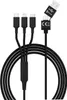 Smrter Hydra Ultra 5-in-1 USB-Ladekabel 1,2m schwarz Produktbild-Vorschau 1