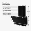 Klarstein Illuminosa okap 60 cm - okap bezokapowy, 818 m³/h Podgląd zdjęcia produktu 8