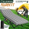 ELONEO Feldbett mit gepolsterter Auflage – klappbar, Produktbild-Vorschau 2