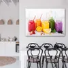 Leinwandbild gesunde fruchtcocktails 90x60 cm Feeby farbe Produktbild-Vorschau 2
