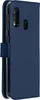 Selencia Echtleder Klapphülle Samsung Galaxy A20e - Blau Produktbild-Vorschau 3