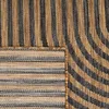 Carpetsale24 Outdoor Teppich Schwarz Natur Jute Optik Rund Produktbild-Vorschau 5