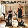 SPORTNOW Heimtrainer Fahrrad Höhenverstellbar Hometrainer Produktbild-Vorschau 7