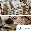 VOUNOT® Wäscheständer ausziehbarer, platzsparender Produktbild-Vorschau 4