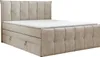 KSHOMECONCEPT Boxspringbett 180x200 cm, Bett mit Bettkasten Produktbild-Vorschau 1