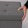 Skládací sedací box Belviona s úložným prostorem, vhodný do Náhled obrázku produktu 4