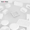 KOTARBAU® Lüftungsgitter 150 x 150 mm Rund Ø100 mm Produktbild-Vorschau 5