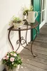 Konsole Provencal, metalen look, roestkleur, antiek design Productafbeelding-voorbeeld 7