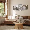 Italienischer Leinwand Leinwandbild - Golden Flight 100x50 Produktbild-Vorschau 4