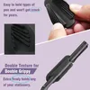 INF Clip per porta penna in silicone - Confezione da 2 Nero Anteprima dell’immagine prodotto 4