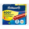 Cartouche d'encre Pelikan 4001 rouge brillant 6 pièces Voir les images du produit 7