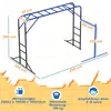 AIYAPLAY Klettergerüst Outdoor Kletterturm mit Turnstange Produktbild-Vorschau 3