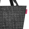 Reisenthel Shopper M, Čierna, Polyester, Plátená taška, Náhľad obrázku produktu 8